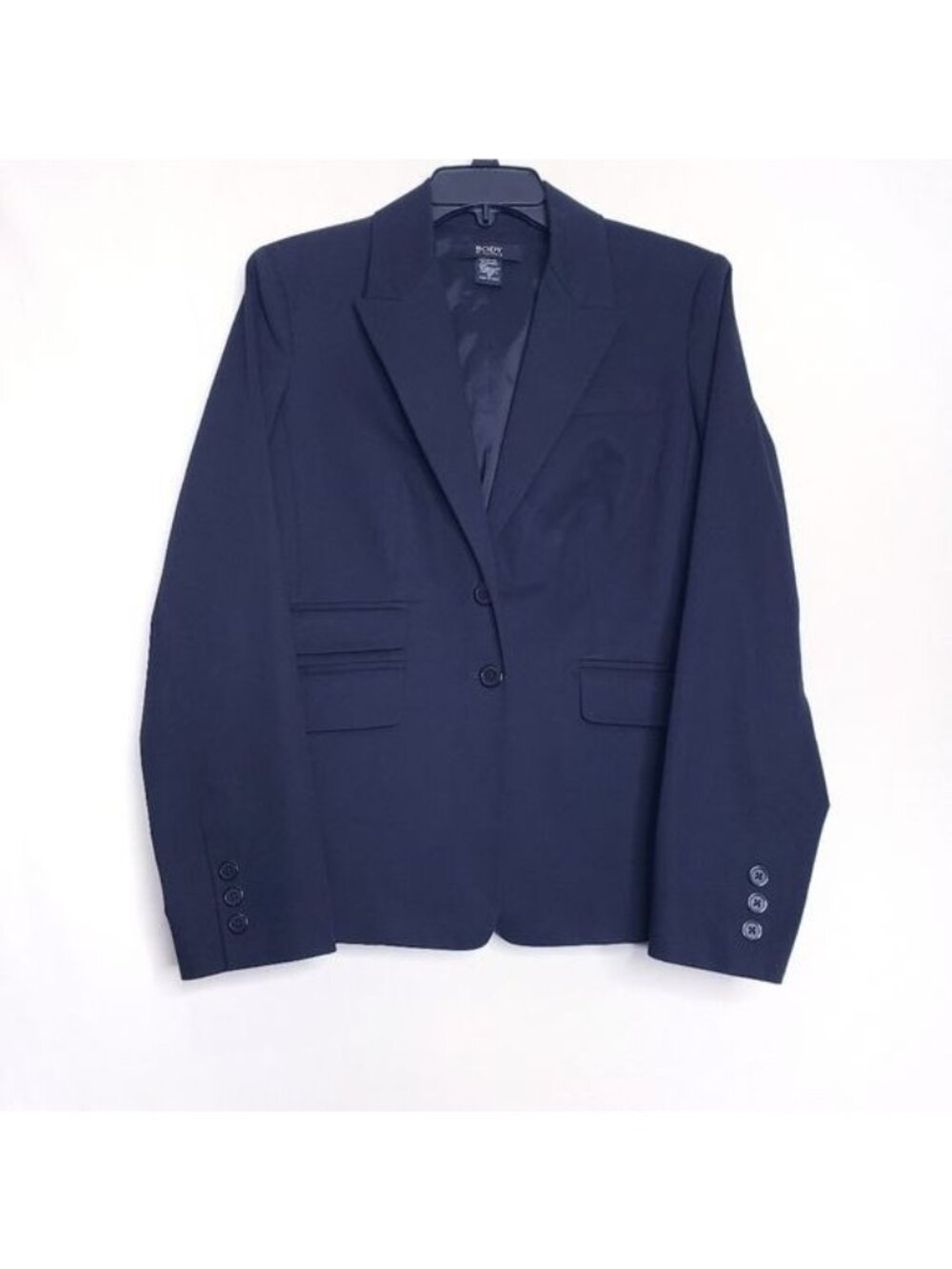 Victoria's Secret Body by Victoria Black Blazer Suit Jacket Women's Size 8